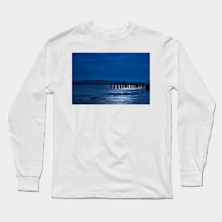 Night Across the Thames Long Sleeve T-Shirt